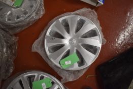 *Two 14” Peugeot Plastic Wheel Trims
