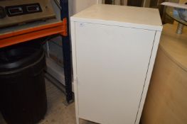 *Small White Storage Cabinet