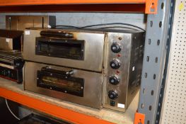 *P500-2 Electric Double Pizza Oven