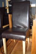 *Ten Highback Leatherette Chairs