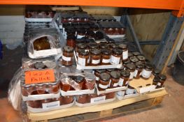 *Pallet of ~300 jars of Assorted Jerk Relish, Real