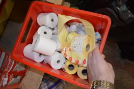 *Quantity of Labels and Till Rolls