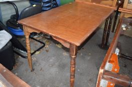 *Two Oblong Darkwood Tables