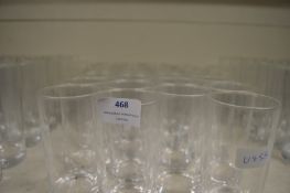 *Twenty-Nine Unbranded Half Pint Glasses