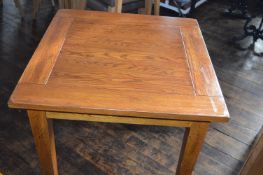 *Square Wooden Table 80x80cm