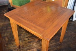*Square Wooden Table 80x80cm