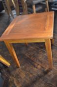 *Square Wooden Table 80x80cm
