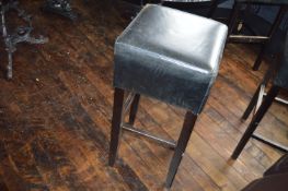 *Five Faux Leather Barstools