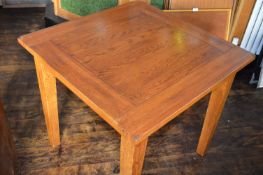 *Square Wooden Table 80x80cm