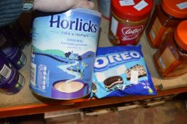 *2kg of Horlicks BBD: Jan 24, and 4x 400g Oreo Cru