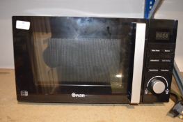 *Swan Black Microwave