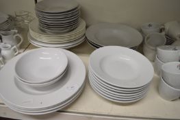 *Quantity of White Plates and Bowls