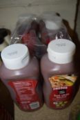 *5x 1L of Chef's Larder Hot Chili Sauce BBD: April