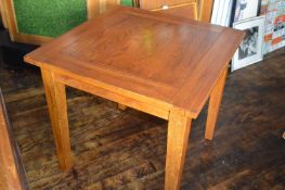 *Square Wooden Table 80x80cm
