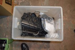 Box of Keyboards, Cables, and Mice