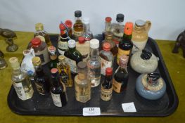 Miniature Whiskeys, Liqueur, etc.