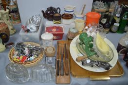 Vintage Kitchenware, Pottery Items, Jelly Moulds,