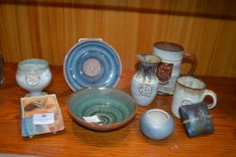 Small Studio Pottery Bowls, Mugs, etc.