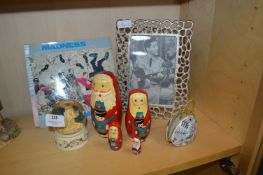 Matryoshka Dolls, Framed Elvis Pictures and Single
