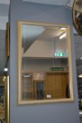 Gilt Framed Beveled Edge Mirror