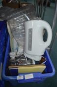 Household Goods; Electric Kettle, Books, Magazines