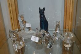 Glass Paperweights etc.