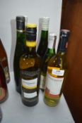 Six Assorted Bottles of White Wine
