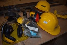 *Assorted Ear Defenders and Safety Helmets
