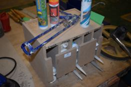 *Quantity of Assorted Mastics, Adhesives, etc. with Gun