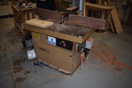 *SCM TC120C Spindle Moulder with Steff 2034 Power Feed