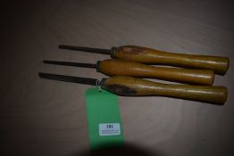 *Three Marples Wood Turning Chisels