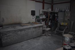 *Contents of Spray Shop to Include Steel Paint Storage Cabinet, 6ft & 7ft Stationery Cabinets,
