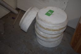 *Four Finished Decorative Wooden Stands