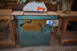 *Wadkin Bursgreen BER3 Spindle Moulder with Steff 2034 Power Feed