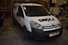 *Citroen Berlingo Van, Reg: FY60 DPU, Mileage: 198991, MOT: Feb 23