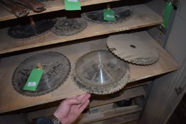 *Seven Assorted Circular Saw Blades