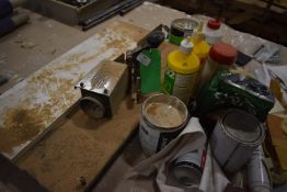 *Edge Banding Machine, Assorted Adhesives, etc.