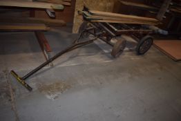 *Four Wheel Industrial Barrow