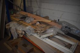 *Eight Wooden Framed Blanks ~1m²