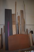 *Assorted Sheet Material, Softwood Timbers, Aluminium Angle, etc.