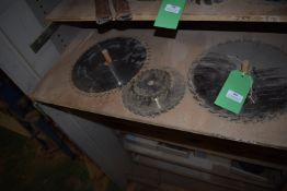 *Six Assorted Circular Saw Blades