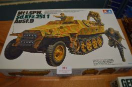 Tamiya SBLW tank Kit (part assembled)