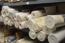 *Shelf of Assorted Wallpaper
