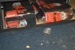 *Two LED Popup Christmas Santas