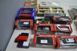 Assorted Diecast Model Cars, Busses, Advertising V