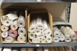 *Shelf of Assorted Wallpaper