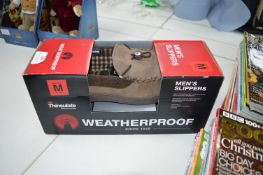 Men's Thinsulate Weatherproof Slippers Size: M (ne