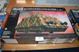 Revell Kommandowagen Kit (part assembled)