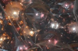 *Box of Gold and Red Christmas Baubles