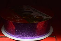 *Purple Decorative Ribbon 10pk